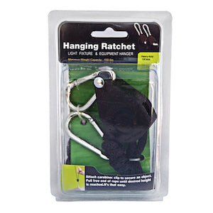 1/4&quot; Rope Ratcheting Light Hanger — 1 Pc