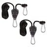 1/8" Rope Ratcheting Light Hangers — 2 Pcs