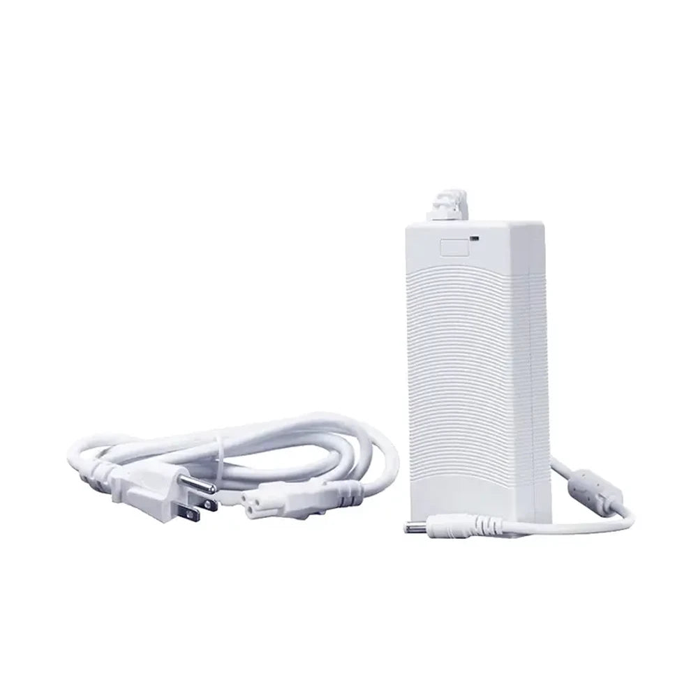 White Futurola knockbox power adapter and cord.