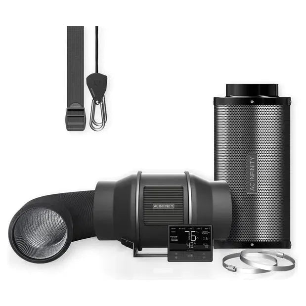 CLOUDLAB 844 Grow Tent & Ventilation Kit by AC Infinity – 4' x 4'