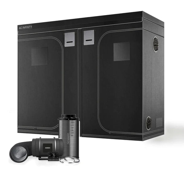 Happy Hydro AC Infinity 4x8 Grow Tent &amp; Ventilation Kit