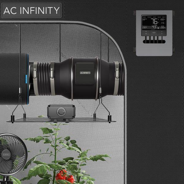 ac infinity grow tents AC Infinity 8x8 CLOUDLAB 899 Advance Grow Tent 96"x96"x80"