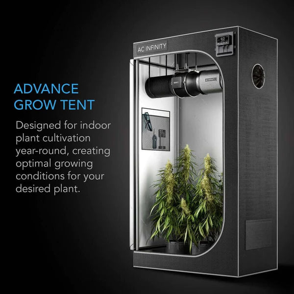Happy Hydro Happy Hydro Beginner Grow Tent Kit Without the Light 4’ x 8’