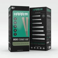 Hara Supply Classic Size 98/26 Pre-Rolled Cones Bio-Organic Hemp