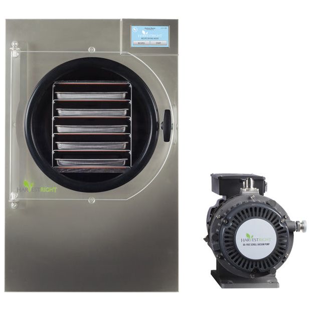 Harvest Right X-Large Commercial Scientific Freeze Dryer w/ Oil Free Pump: Compact and Affordable