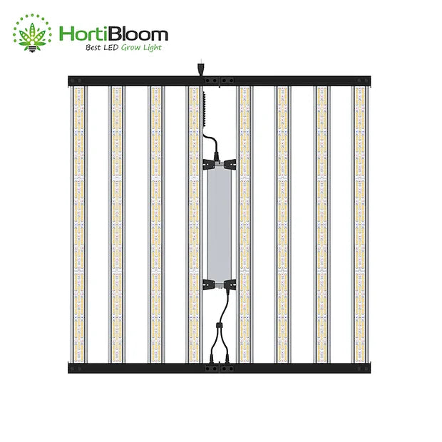 HortiBloom Mega Optic 1000W Full Spectrum LED Grow Light 220-277V