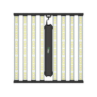 Iluminar iLogic MS Plus 1050W full-spectrum LED grow light with 8 bars of yellow and red LEDs.