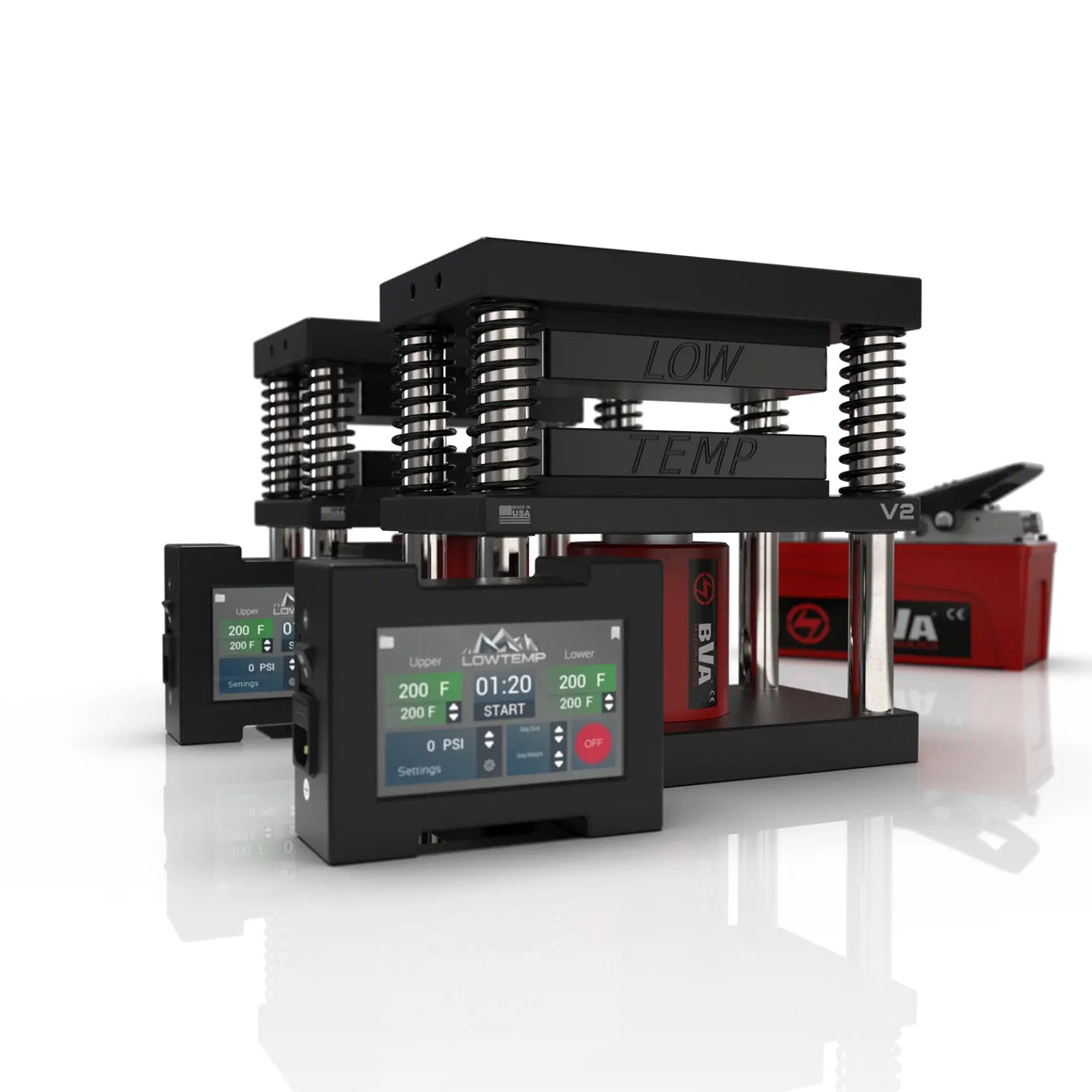 Lowtemp Industries V2 Medusa System Rosin Press - (2 Press)