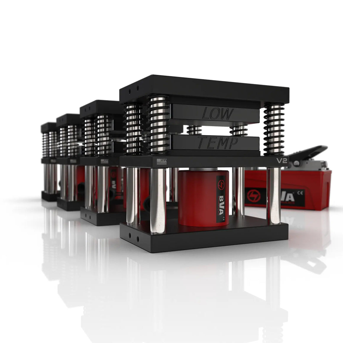 Lowtemp Industries V2 Medusa System Rosin Press - 4 Press