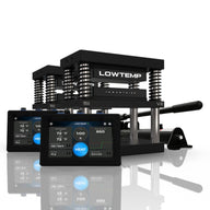 Lowtemp V2 Rosin Press 4x7 1 Press High-Flow Hand Pump view 2