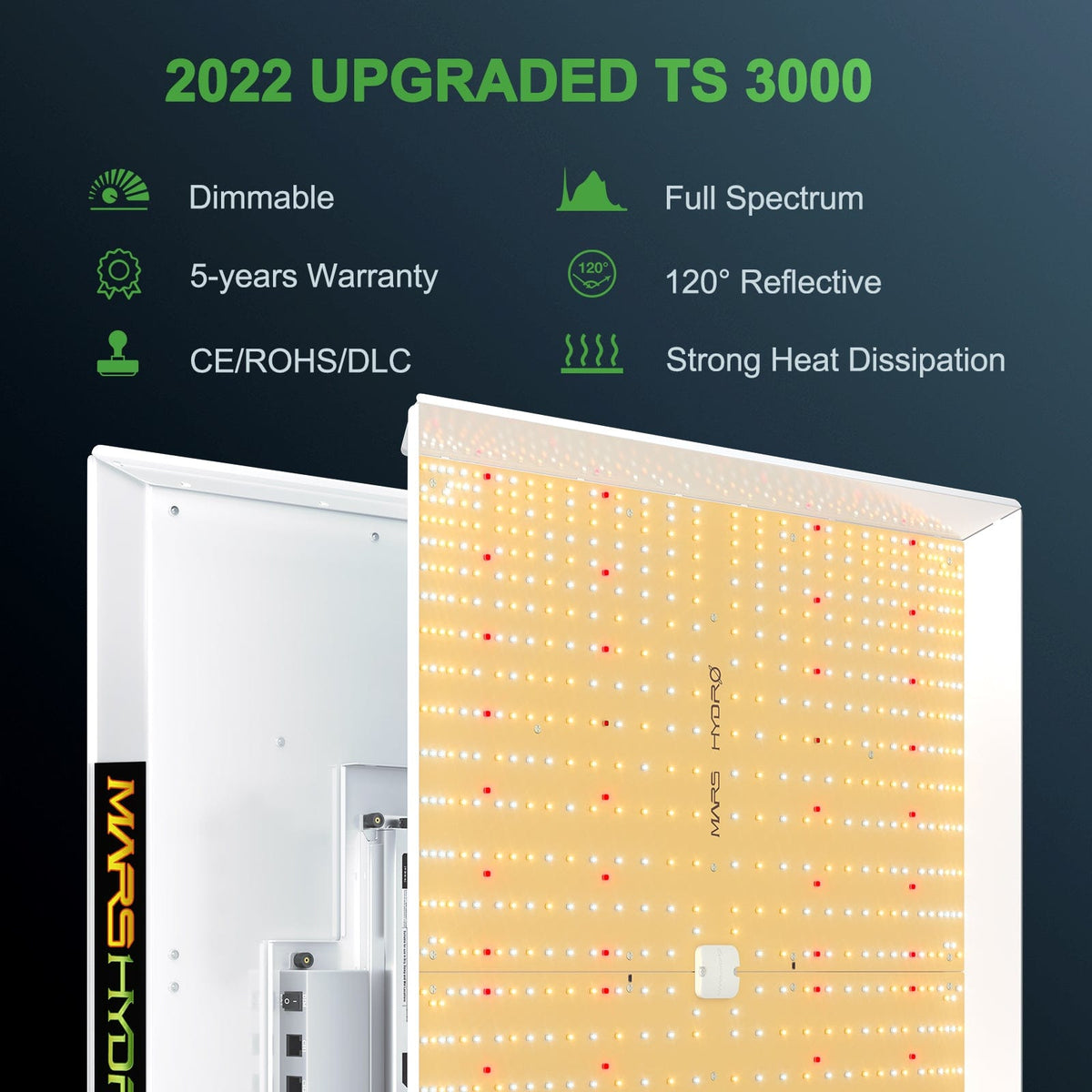 Mars Hydro TS 3000 Full Spectrum LED Grow Light