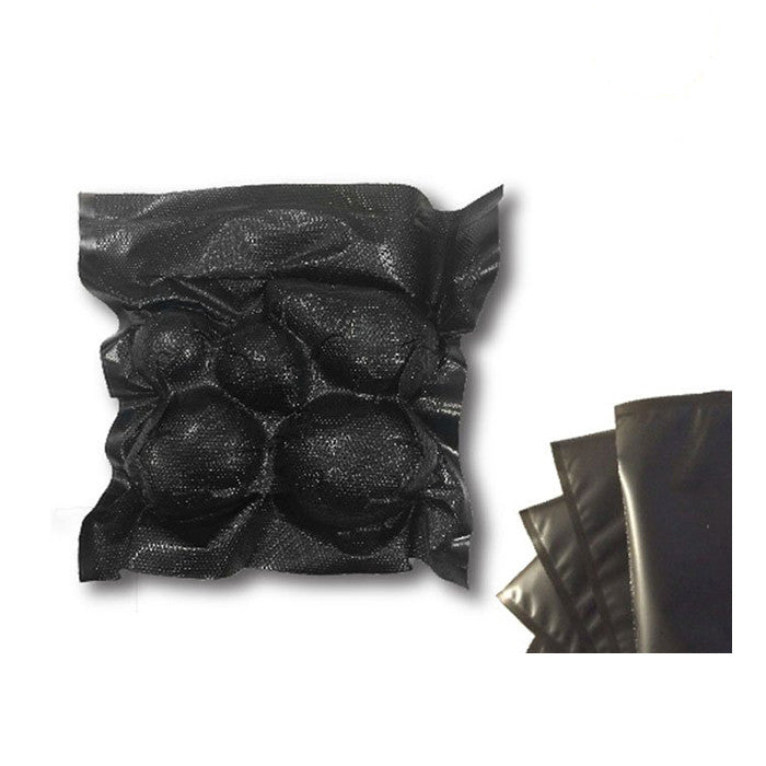 NatureVac NatureVAC 11&#39;&#39;x24&#39;&#39; Precut Vacuum Seal Bags   50 pack All Black
