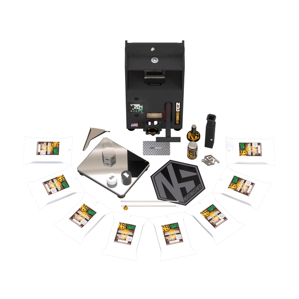 NugSmasher Mini 2 Ton Rosin Press Essentials Bundle