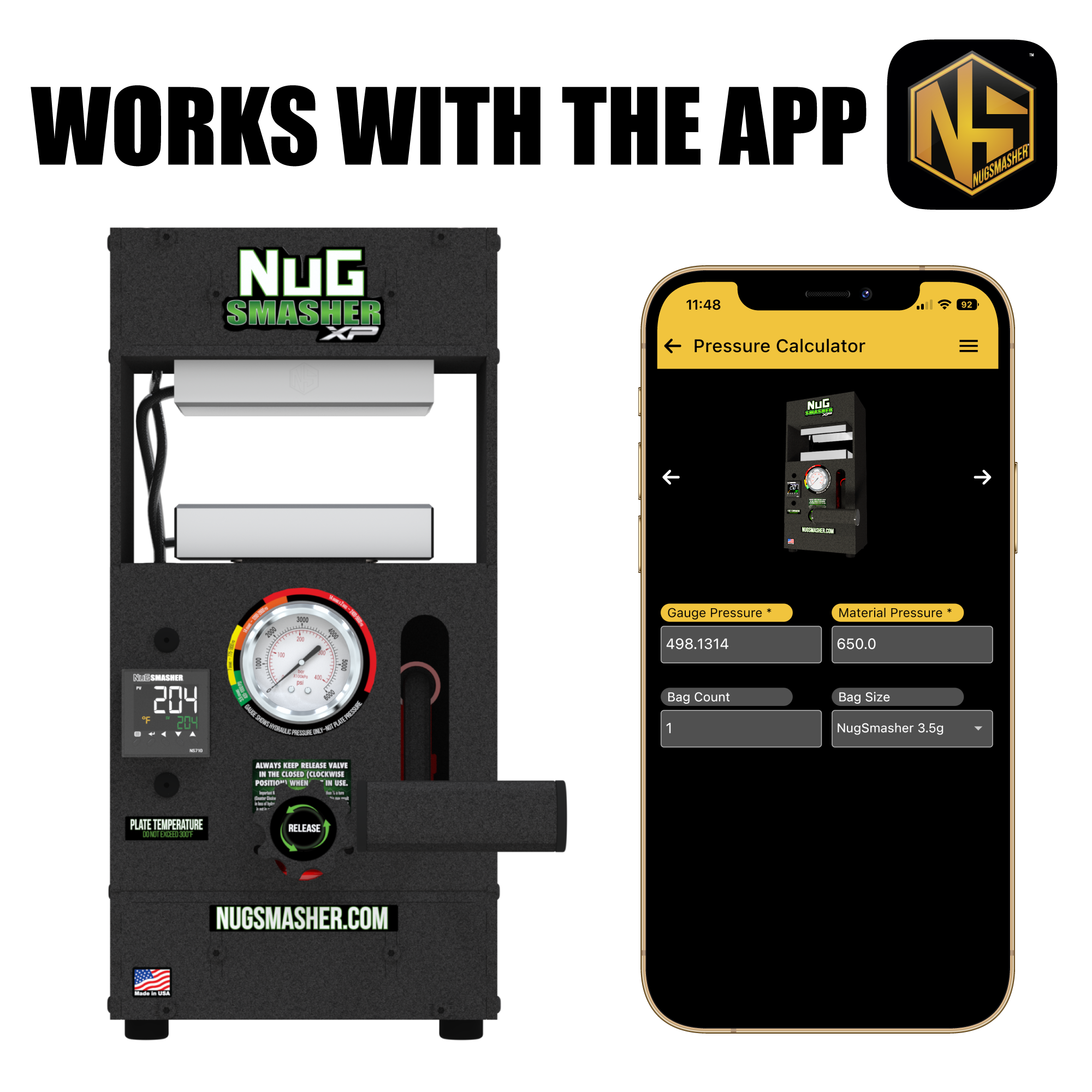 NugSmasher XP 12 Ton Rosin Press Bundle | High-Yield Results NugSmasher XP 12 Ton Rosin Press Bundle | High-Yield Results