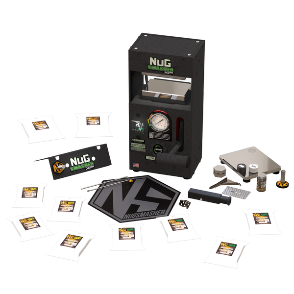 NugSmasher XP 12 Ton Rosin Press Essentials Bundle For Sale