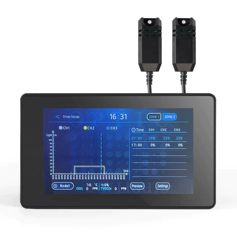 Optic LED 7&quot; Touchscreen Automated Dimmer Master Controller V3