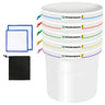 Rosineer Ice Bubble Hash Extraction Filter Bags Set - 20 Gallon