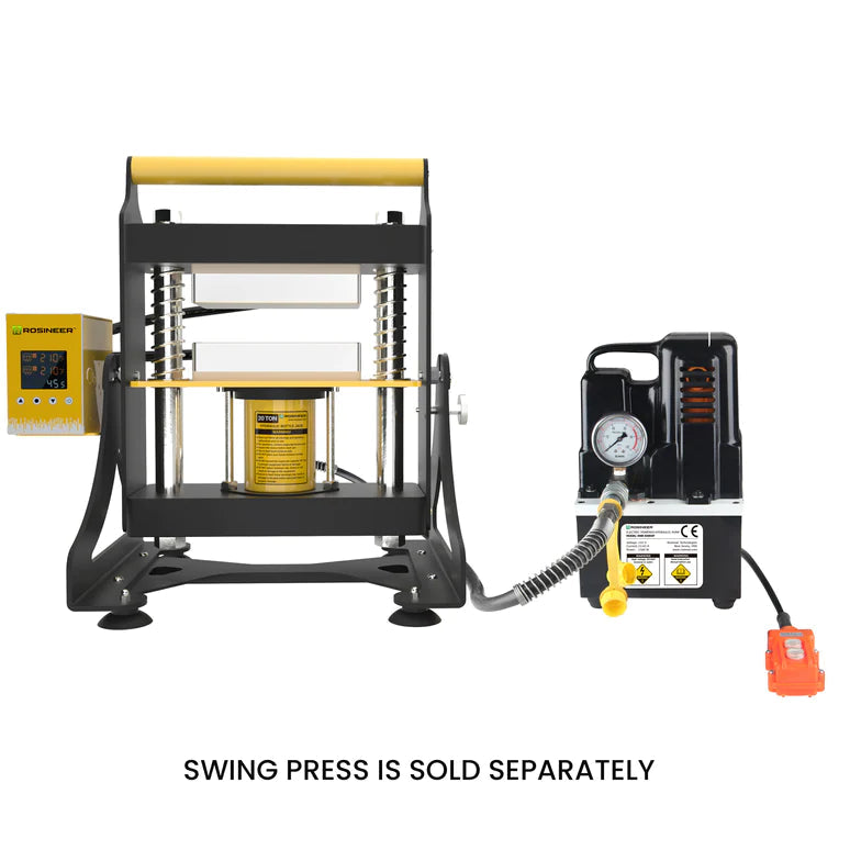 RosineerElectricPoweredHydraulicPumpwithSwingHeatPress_Setup