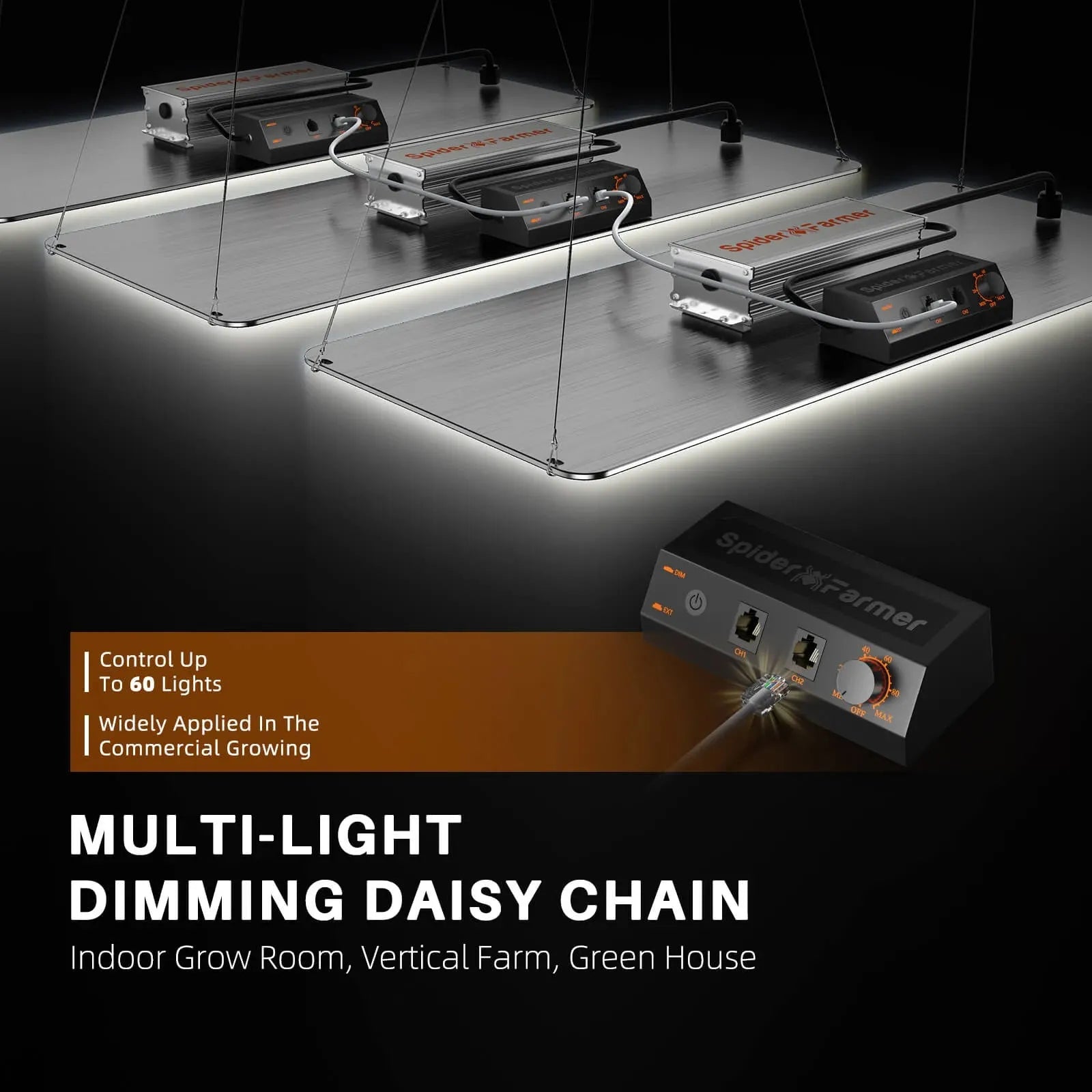 Farmer SF2000 LED Grow Light | 200W 2x4 Farmer SF2000 LED Grow Light | 200W 2x4
