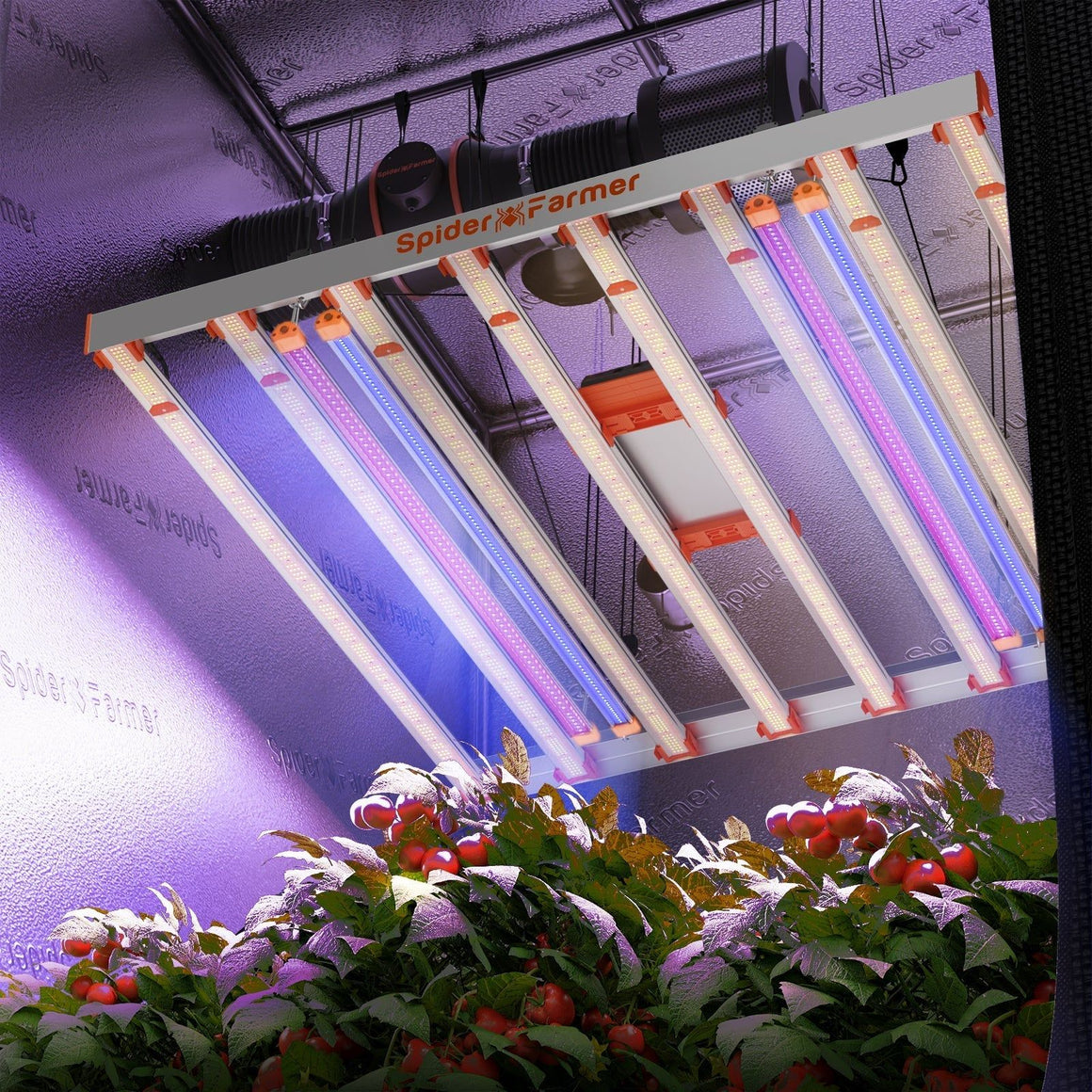 Spider Farmer UV and IR Supplemental LED Grow Light Bar Set (35.4)