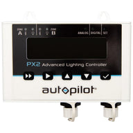 Autopilot PX2 Advanced Lighting Controller with display, buttons, and 