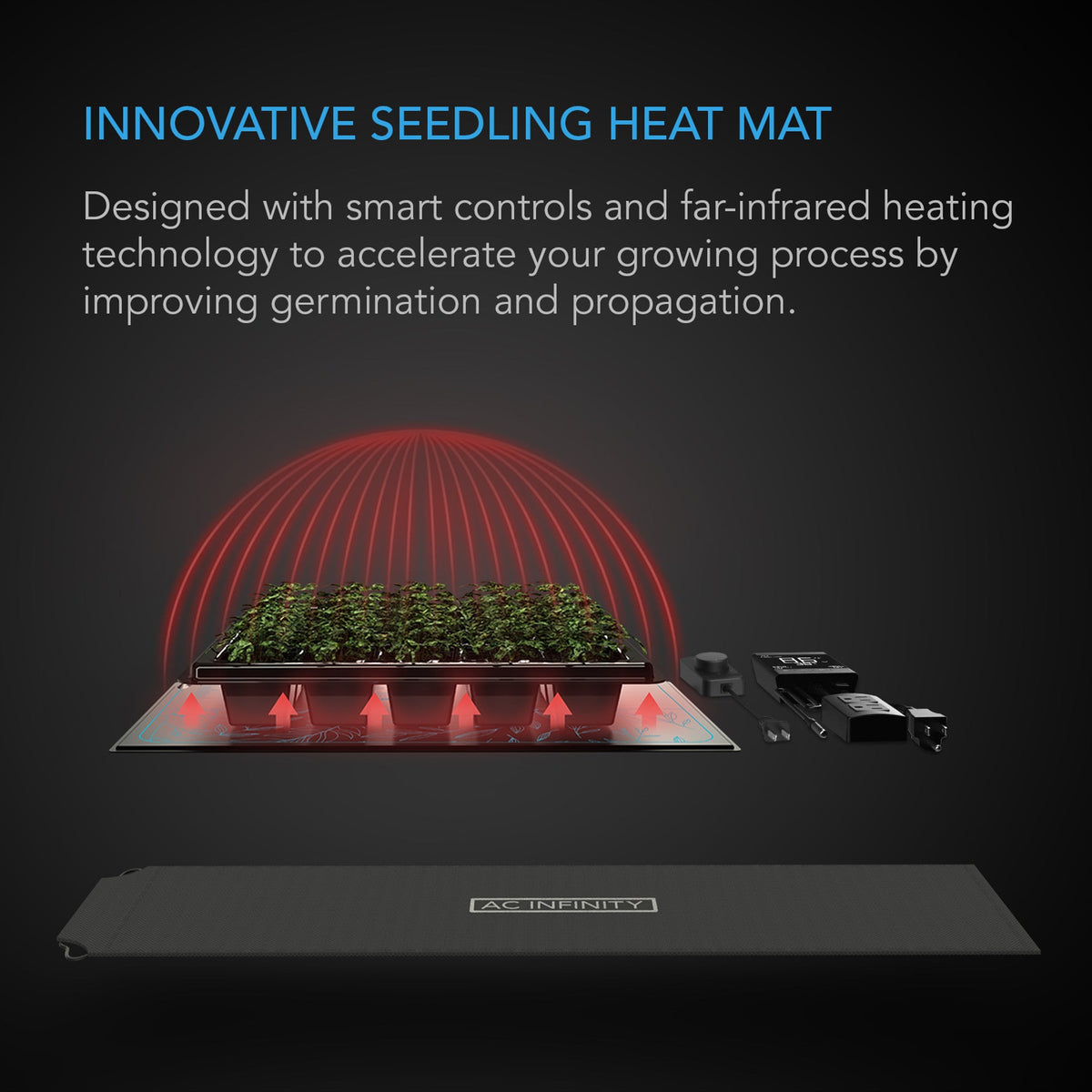 Trimleaf AC Infinity Suncore T7 48&quot; x 20.75&quot; Seedling Heat Mat