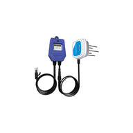 Two TrolMaster WCS-2 sensors: a blue display sensor and a white probe sensor, on a white background.