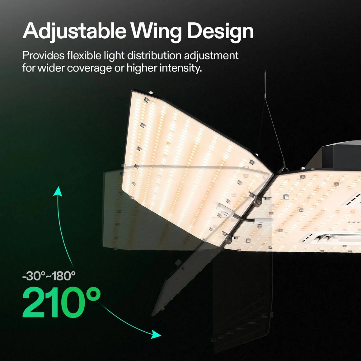 Vivosun AeroLight Wing AW400SE Full Spectrum LED Grow Light