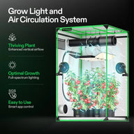 Vivosun AeroLight Wing AW400SE Full Spectrum LED Grow Light