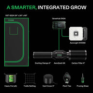 Vivosun Smart Grow Tent Kit 1 Plant | 2’ x 2’