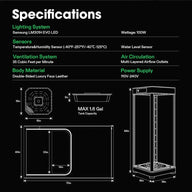 Vivosun Vgrow Smart Grow Box Specs