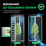 Vivosun Vgrow Smart Grow Box Air Circulation