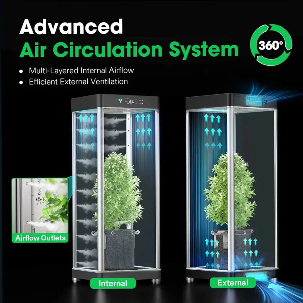 hydroponic planting box VIVOSUN VGrow Smart Box & DWC Kit