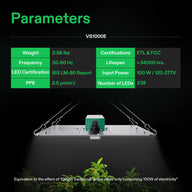 Vivosun VS1000E Full Spectrum LED Grow Light