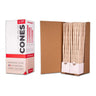 Custom Cones 84mm Pre-Rolled Cones - 100% Organic Hemp Paper [900 Cones per Box]