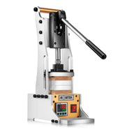 Rositek 2-ton manual rosin heat press machine with digital temperature display.