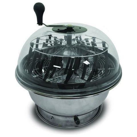 Clear Top Motorized Bowl Bud Trimming Machine