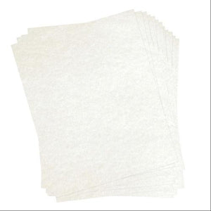 Dulytek 50-Sheet Unbleached 10 x 7 Pre-Cut Parchment Paper