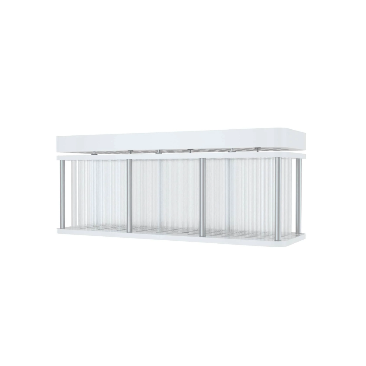 White Futurola Knockbox 300 pre-roll cone filling kit with metal posts and translucent ribbed filling tubes.