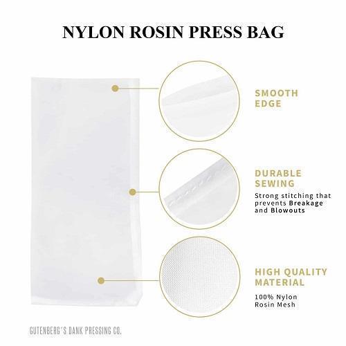 Rosin Press Bags - 160 micron - 2 x 4.5