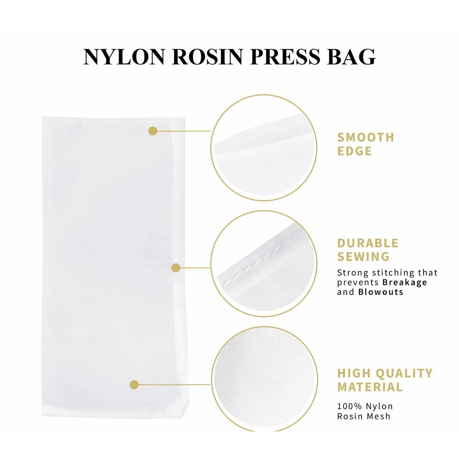 Rosin Press Bags - Variety Pack - 3 x 6