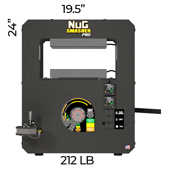 NugSmasher NugSmasher Pro 20 Ton Rosin Press Basic Bundle