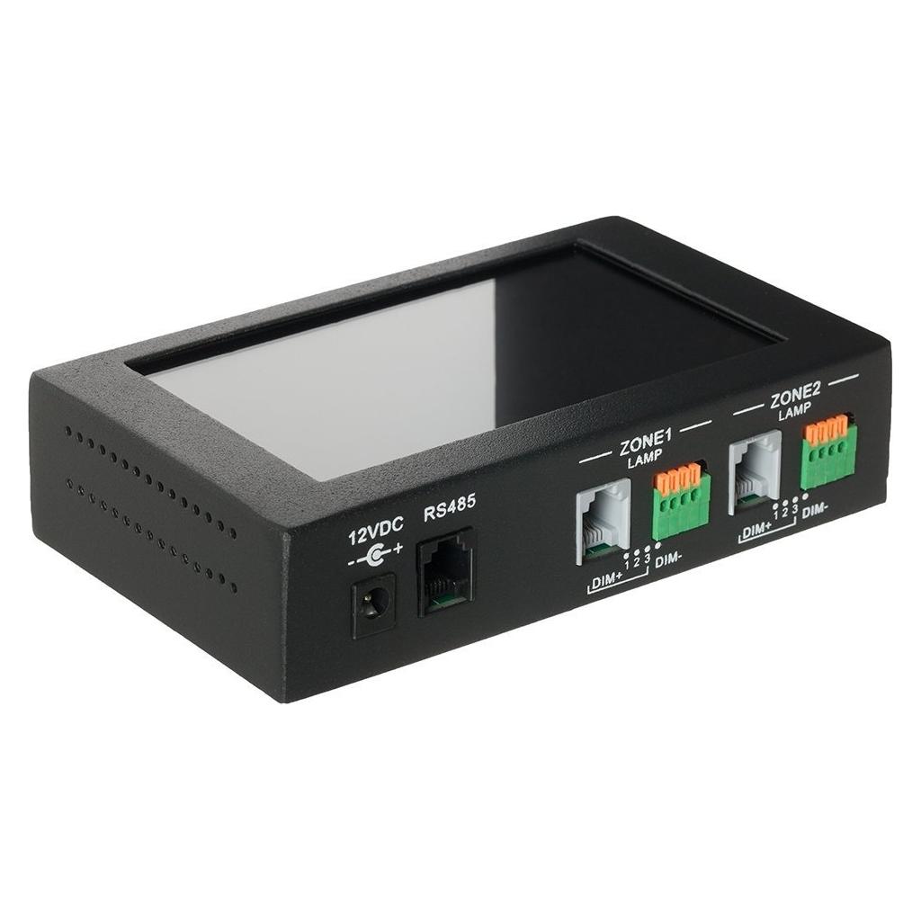 Optic LED 7" Touchscreen Automated Dimmer Master Controller V3