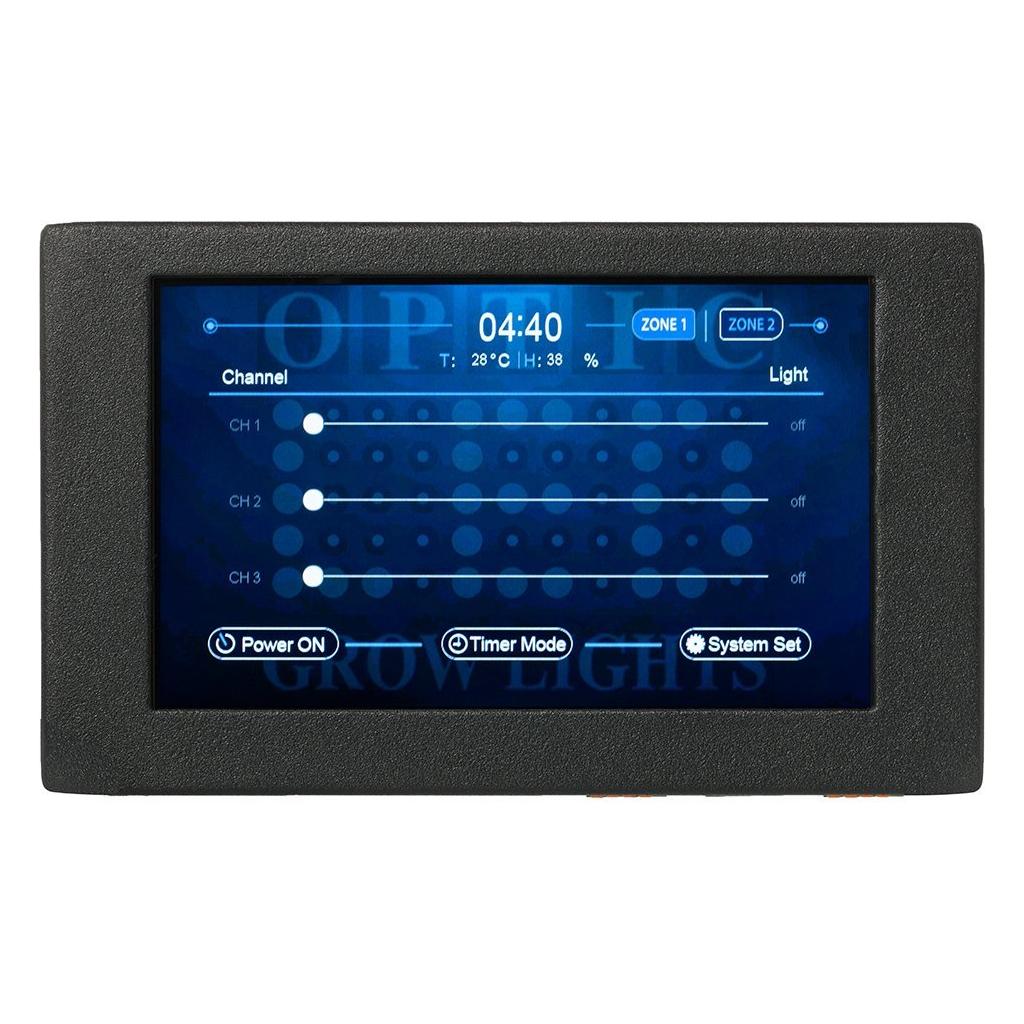 Optic LED 7" Touchscreen Automated Dimmer Master Controller V3