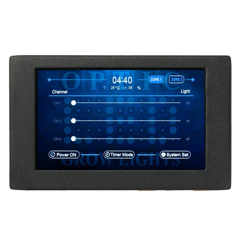 Optic LED 7&quot; Touchscreen Automated Dimmer Master Controller V3