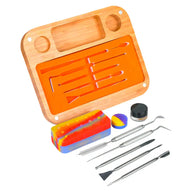 Rosineer Rosineer Bamboo Wax Organizer Kit