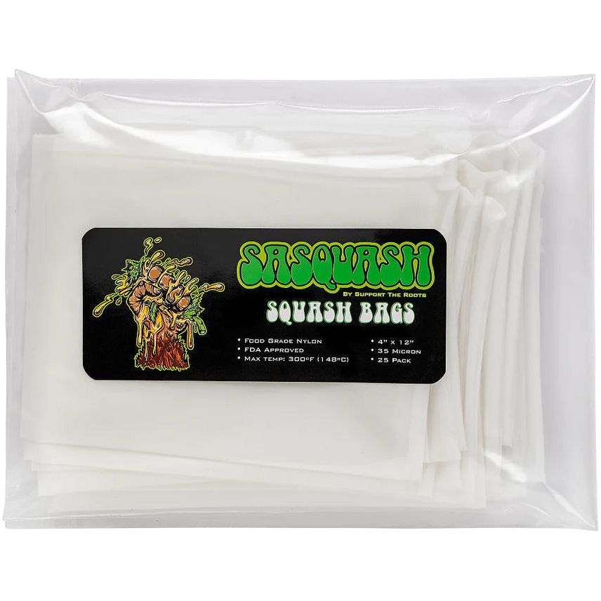 Sasquash Sasquash 4" x 12" Squash Bags 25 Pack