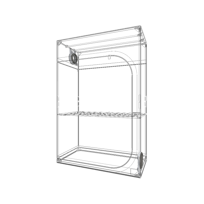 jardin grow tent Secret Jardin Dark Street 120 Wide v4.0 (4' x 2' x 6')